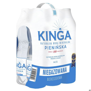 Woda KINGA PIENIŃSKA 1,5L (6szt.) niegazowana