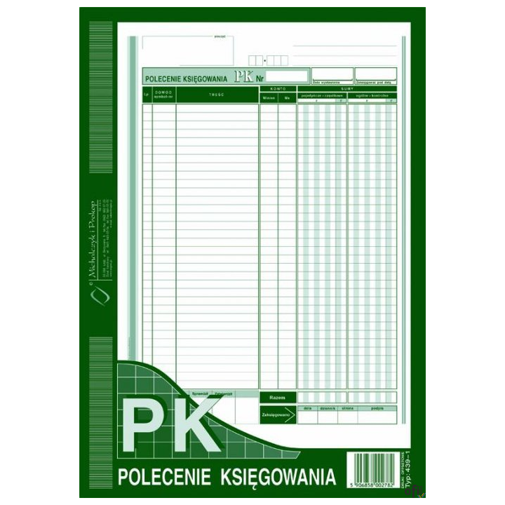 439-1 PK Polec.księg.A4 offset MICHALCZYK I PROKOP