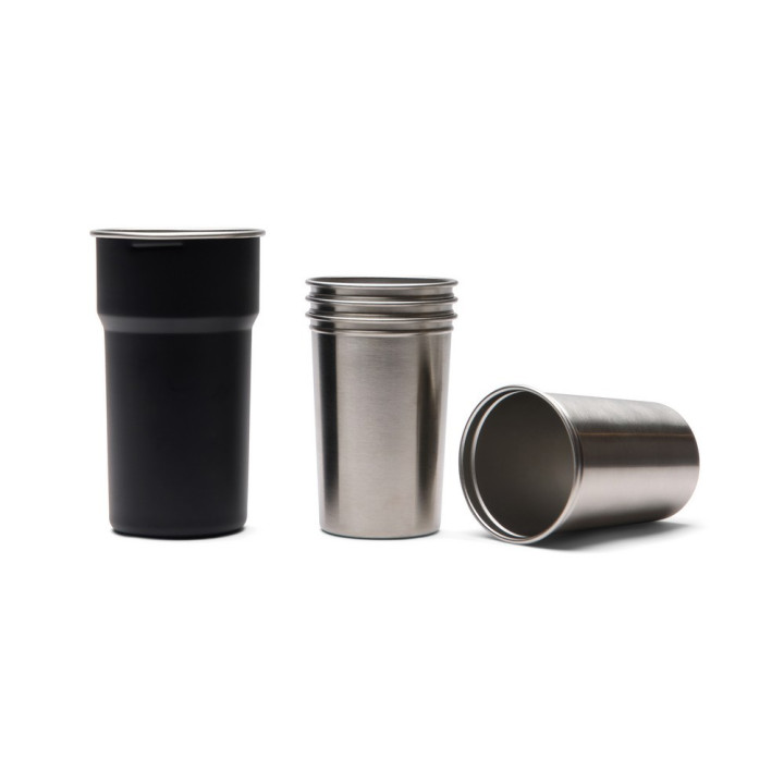 Zestaw kubków podróżnych 250 ml VINGA Parks, 4 el.