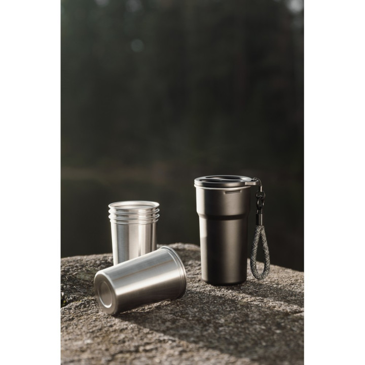 Zestaw kubków podróżnych 250 ml VINGA Parks, 4 el.