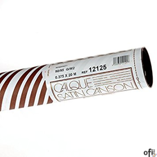 Kalka kreślarska rolka 0.375*20  90/95 12-125 CANSON 200012125