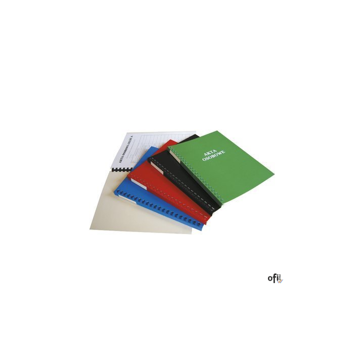 Teczka akt osobowych WARTA binda zew. czarna zadruk 1824-339-099