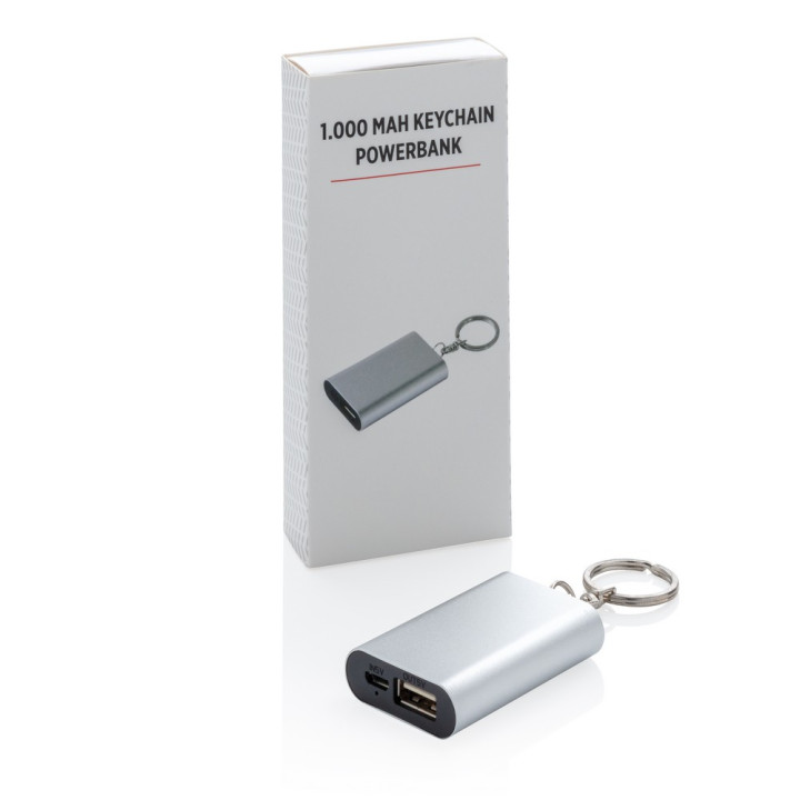 Power bank 1000 mAh, brelok do kluczy