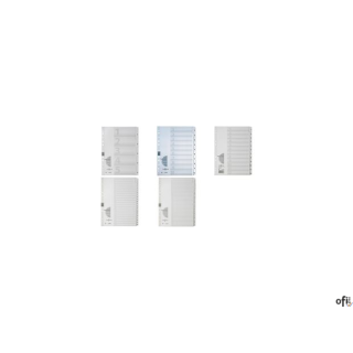 Przekładki kartonowe 5-częściowe, DURABLE p3100308 (X)