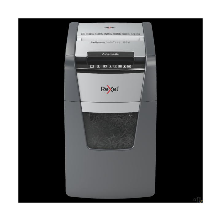 Niszczarka Rexel Optimum AutoFeed+ 130M, (P-5), 130 kartek, 44 l kosz, 2020130MEU