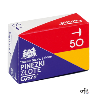 Pinezka złota G50 (10) GRAND 110-1377