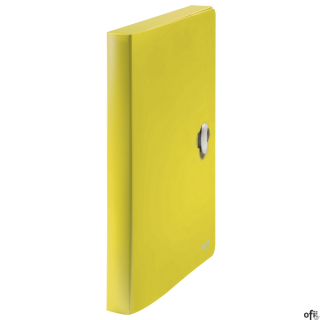Teczka poszerzana Leitz Recycle A4 PP, żółta 46230015