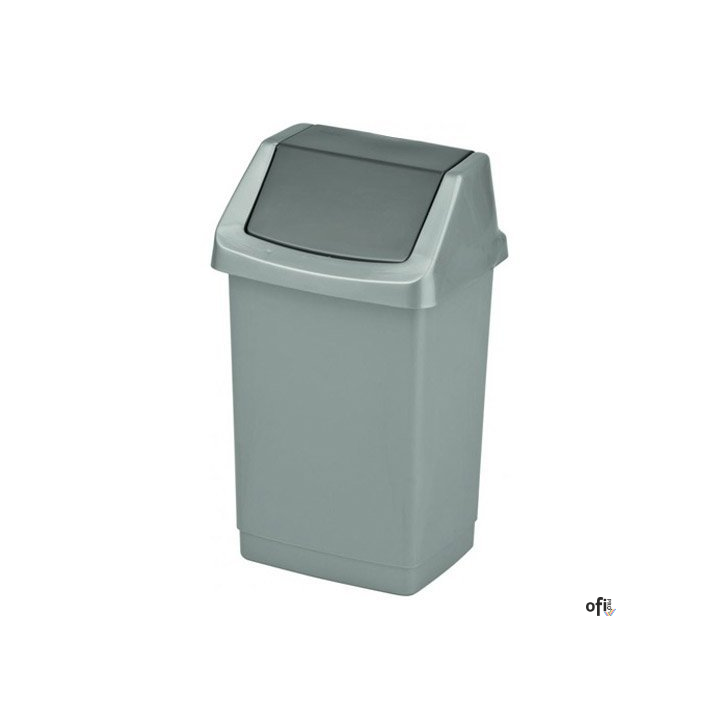 Kosz uchylny CLICK-IT 15L Curver 04043-877-65 szary/grafit