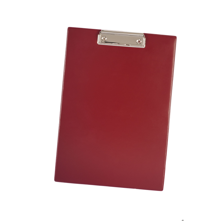 Deska z klipem DOTTS A4 czerwona KH-DOT-01-05