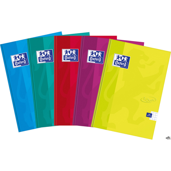 Brulion A5 96 kartek, TOUCH linia z marginesem OXFORD 400091176