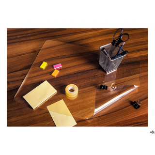 Podkład na biurko przezroczysty 529x417mm mały PVC 0318-0010-00 PANTAPLAST