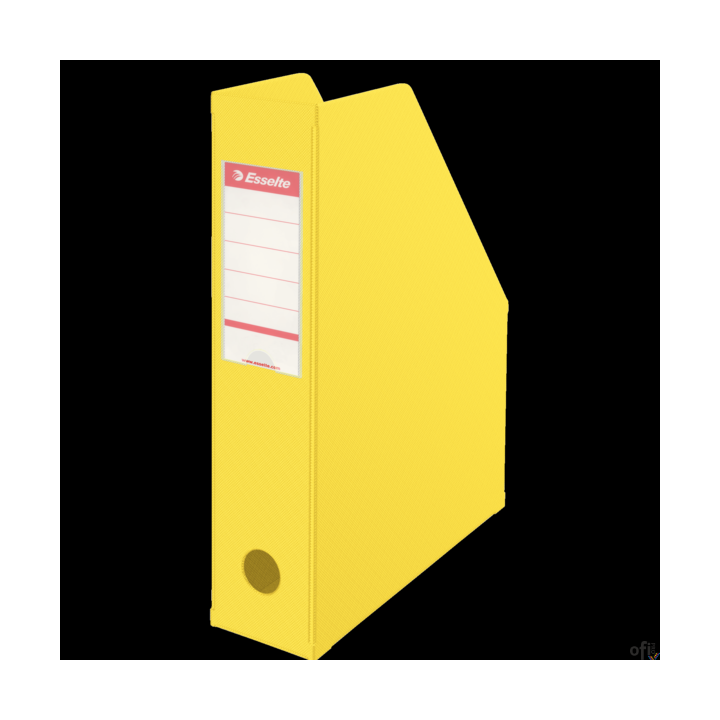 Pojemnik składany A4 70mm żółty ESSELTE PVC 56001