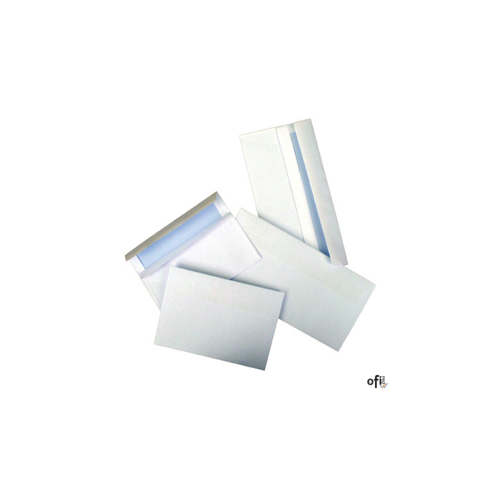 Koperty C6 SK białe 75g okno prawe 45x90mm (1000szt.) NC samoklejące 11021200