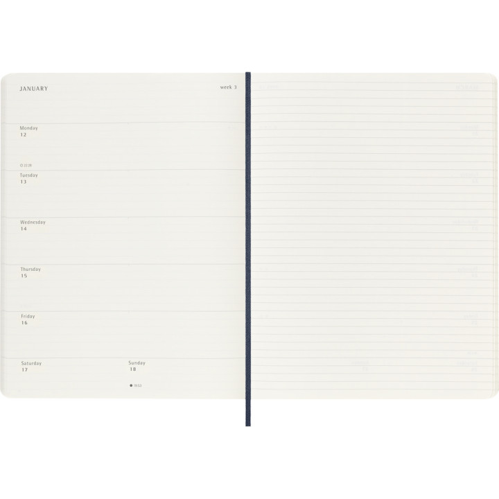 Kalendarz MOLESKINE