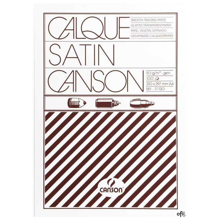 Kalka kreślarska A4 110/115 100a 120 17-120 CANSON