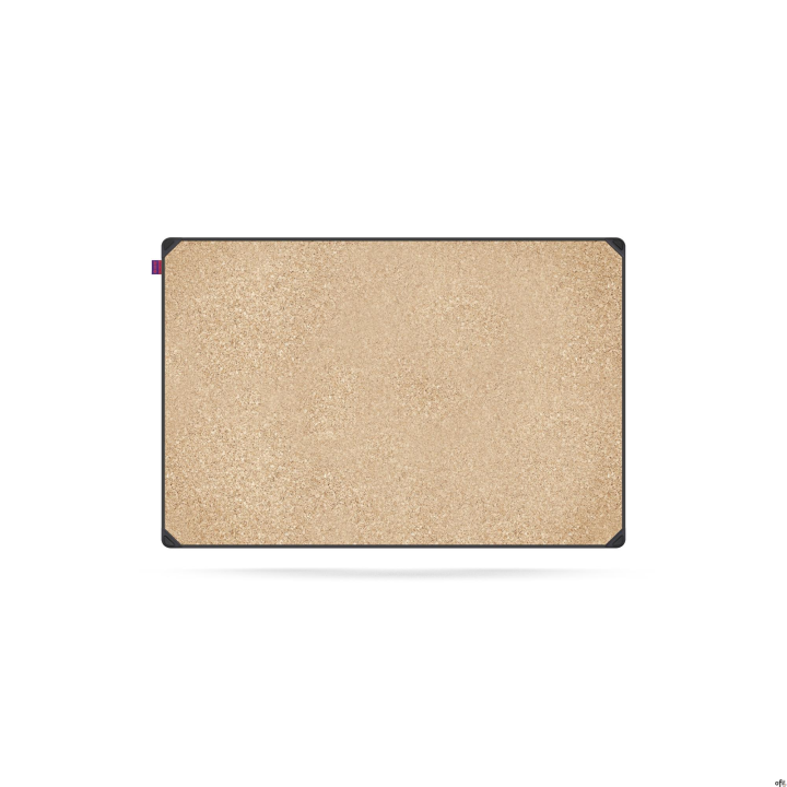 Tablica korkowa MEMOBE IDEA, rama aluminiowa EDGE, 90X60 CM MITC090060.00.60.51