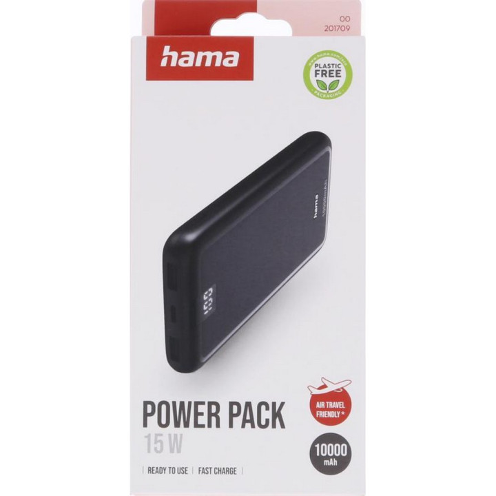Power bank 10000 mAh Hama Power Pack Performance