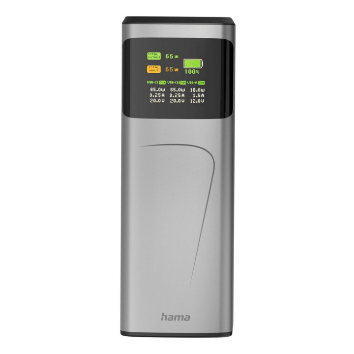 Power bank 20000 mAh Hama High Power 65W