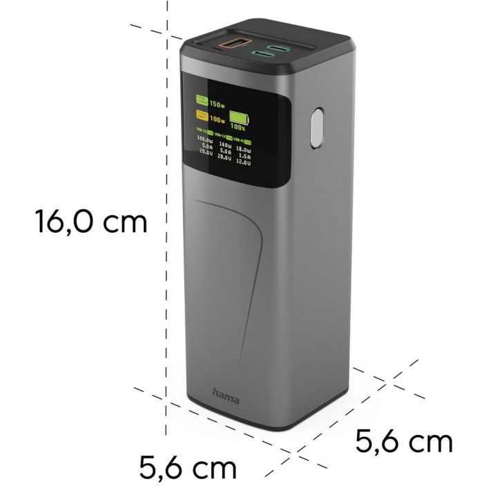 Power bank 24000 mAh Hama High Power 150W