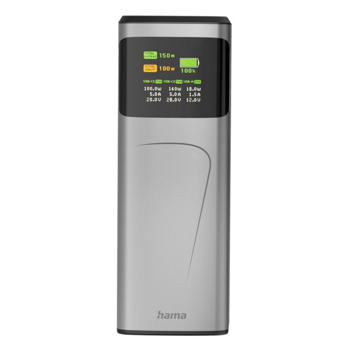 Power bank 24000 mAh Hama High Power 150W