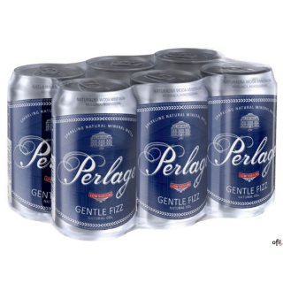 Woda CISOWIANKA 0.33l Perlage gazowana puszka opakowanie 6szt