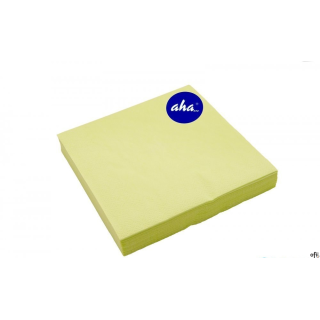 Serwetki AHA lemonkowe 33x33cm, 20sztuk, pastel