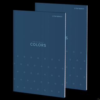 Notatnik TOPCOLORS KLE A6 50K 70G kratka niebieski 400169237 Top 2000