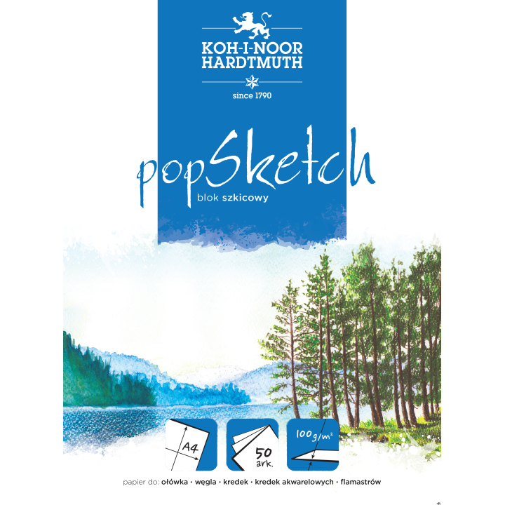 Blok szkicowy A3 POP SKETCH 20 ark. 110g KOH-I-NOOR 9920/1