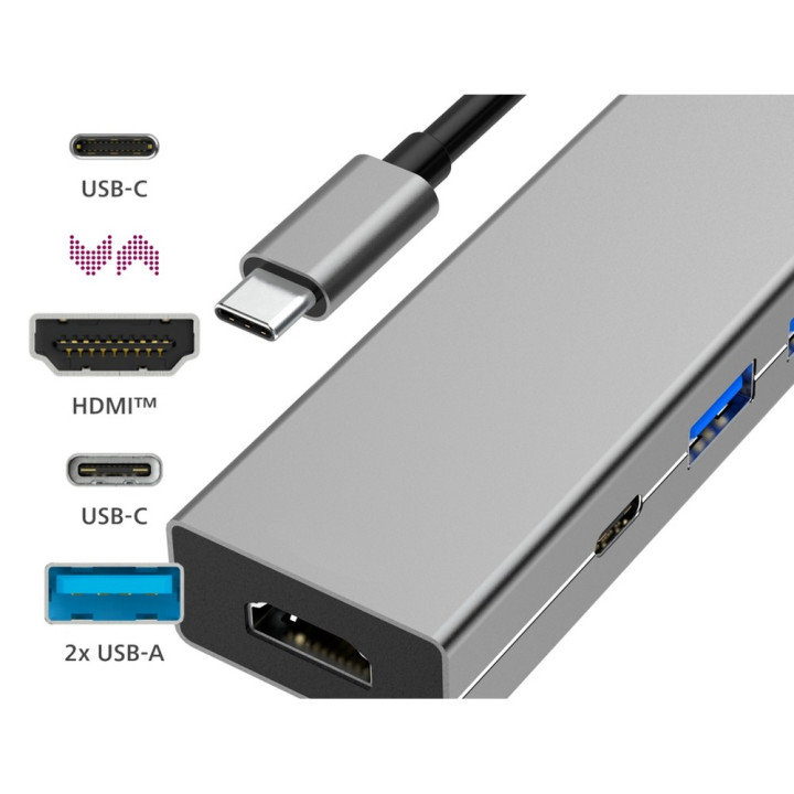 Hub USB, USB-C, HDMI Hama