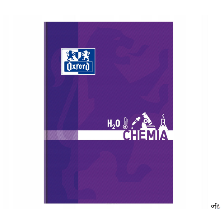 Brulion chemia A5 80k 90g kratka z marginesem 400128285 OXFORD