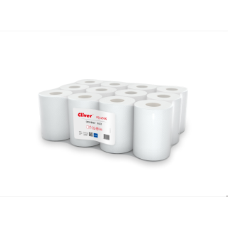 Ręcznik CLIVER 65m 1W EKO extra biały (op 12szt) 5951