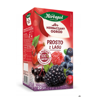 Herbata HERBAPOL HERBACIANY OGRÓD Prosto z Lasu 20t