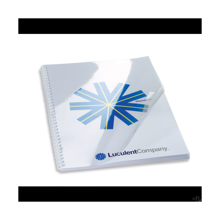 Okładki do bindowania GBC HiClear, PVC, 250 Mic, A4, przezroczyste , 50 szt., 41605E