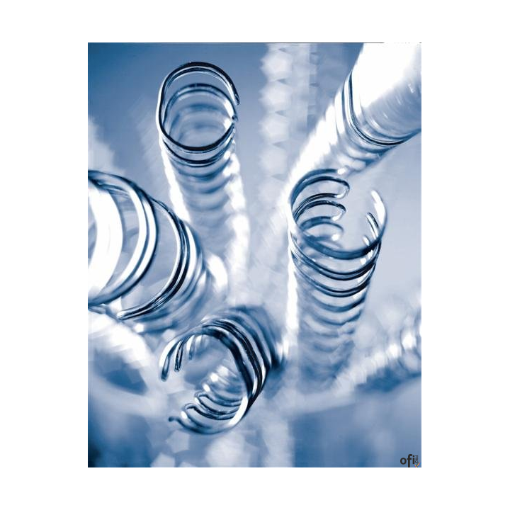 Grzbiet metalowe 9.5mm czarne(100 3/8 skok 3:1 ARGO