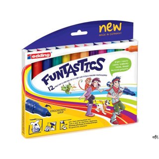 Pisaki FUNTASTICS grube    12kol. EDDING 14/12S ED (X)