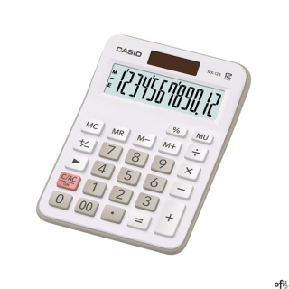 Kalkulator CASIO MX-12B-WE biały