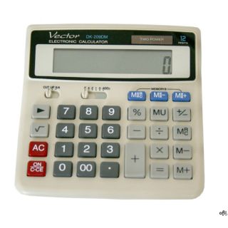 Kalkulator VECTOR DK209DM 12 pozycyjny .