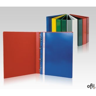 Segregator PANORAMA A4/65mm 4-ringowy D-52 czerwony SE-49 BIURFOL