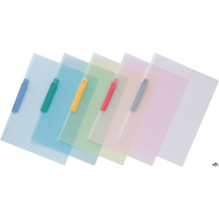 Skoroszyt z klipsem zaciskowym, format A4 żółty DCB14-G PENTEL