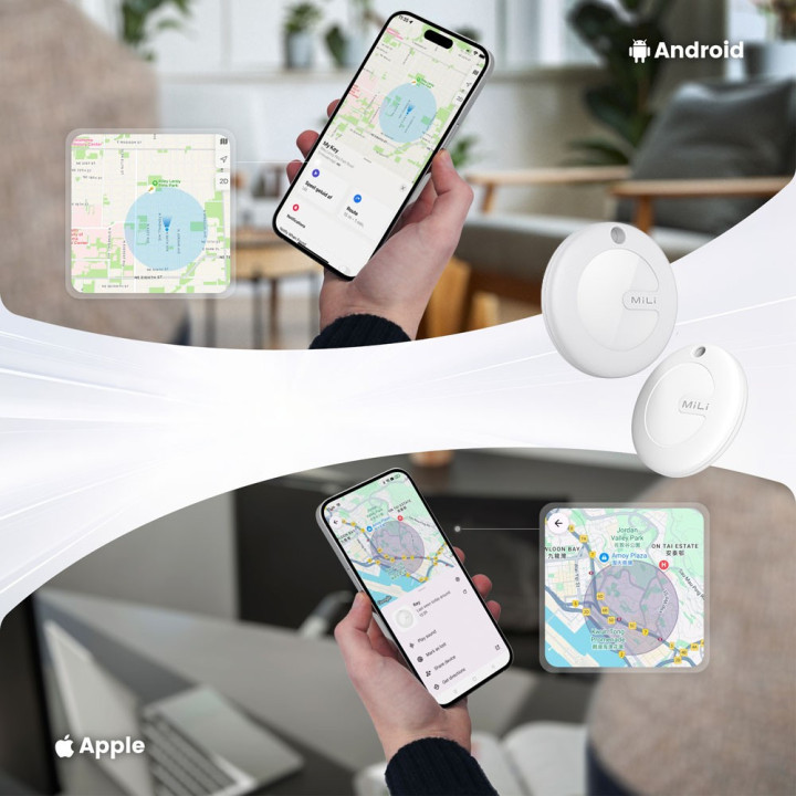 Wykrywacz kluczy , brelok do kluczy, lokalizator MiLi LiTag DUO