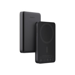 Magnetyczny, bezprzewodowy power bank 10000 mAh Aukey