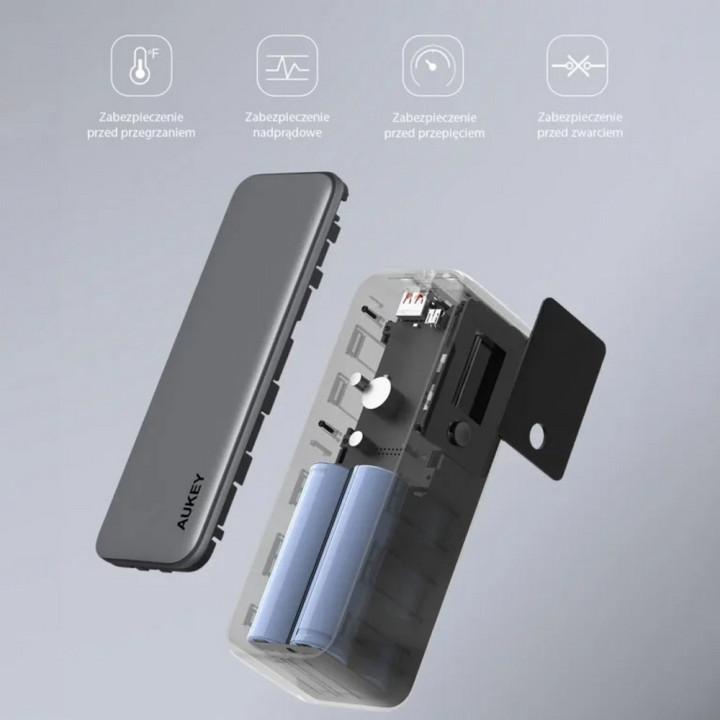 Power bank 27600 mAh, 140 W, Aukey