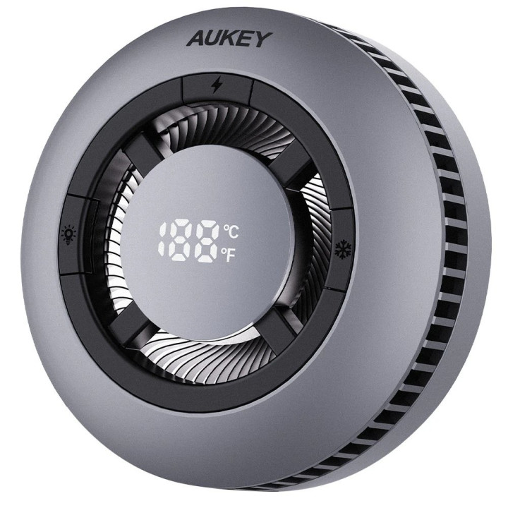 Magnetyczna ładowarka bezprzewodowa 15W z wentylatorem Aukey