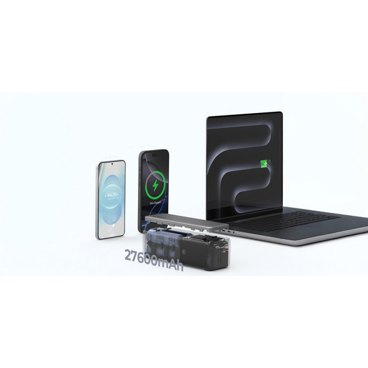 Power bank 27600 mAh, 140 W, Aukey