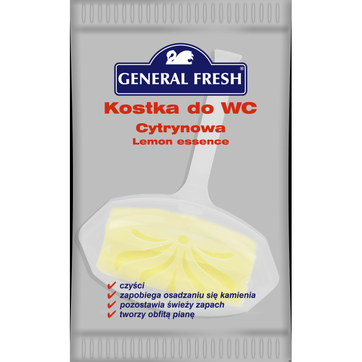 Kostka do WC zawieszka 35g cytryna GENERAL FRESH  03005