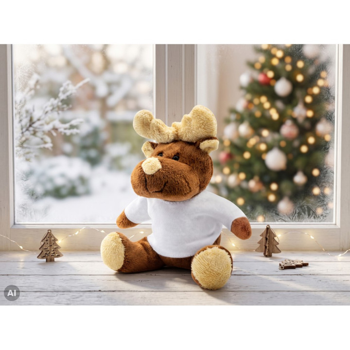 Pluszowy renifer | Comet White