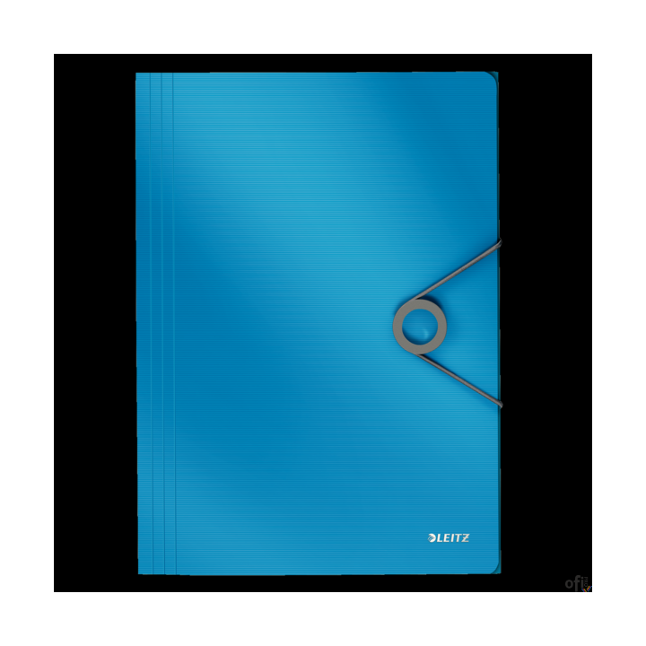Teczka z gumką PP LEITZ SOLID A4 jasnoniebieska 45631030