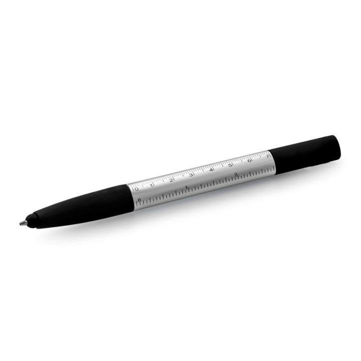 Długopis wielofunkcyjny, czyścik do ekranu, linijka, stojak na telefon, touch pen, śrubokręty