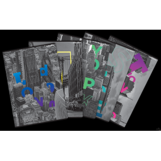 Zeszyt TOP CITY A5 60K 70G linia 400169500 Top 2000