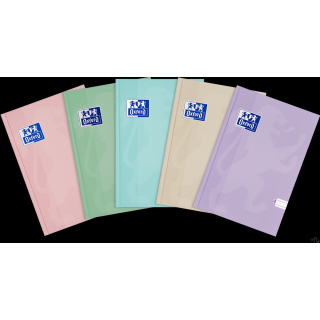 Brulion Oxford Touch Pastelowy A5 96 kartek 90 g linie 9 mm 400175293